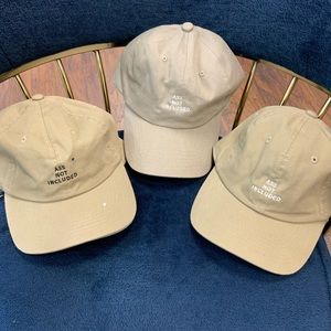 Slogan Fitted Cap - olive & gray